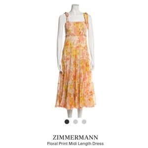 ZIMMERMANN
Floral Print Midi Length Dress